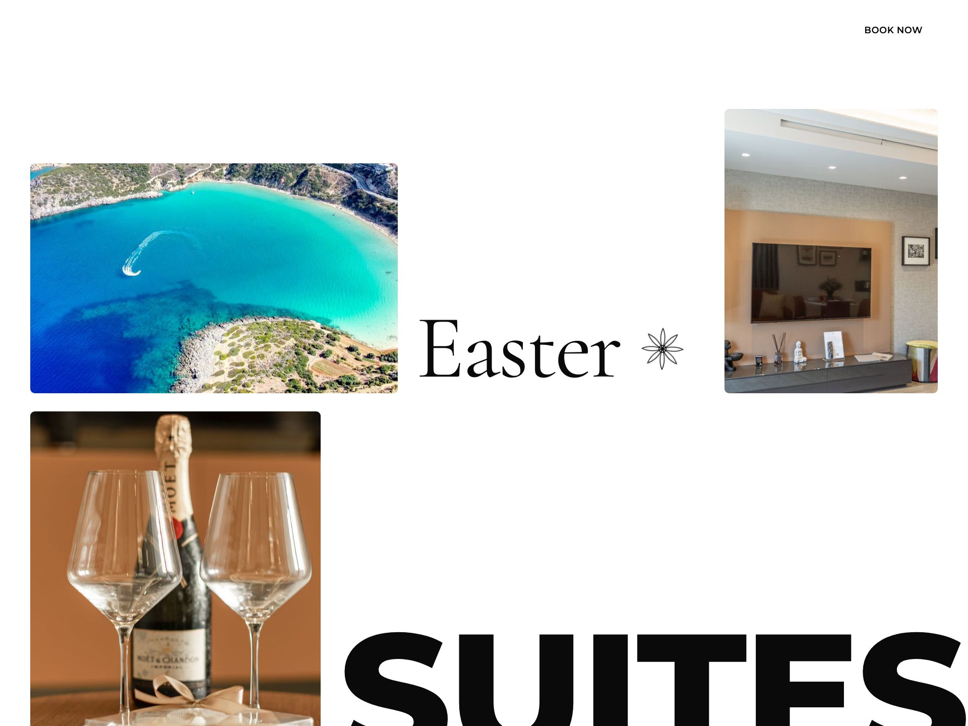 Easter Suites website preview